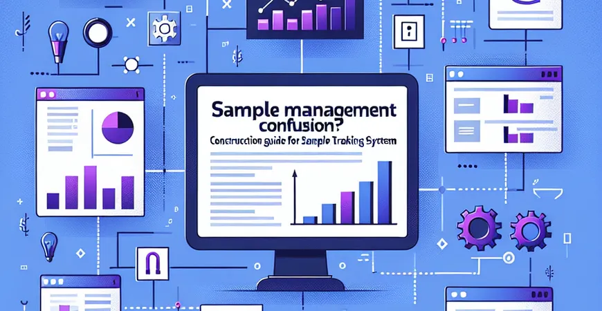  样品管理混乱？ERP样品跟踪系统的建设指南